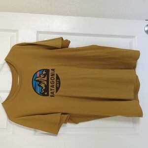 Patagonia, men's, large, tee, 100% organic cotton, super soft